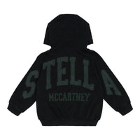 Stella McCartney Black Logo Zip Up Hoodie