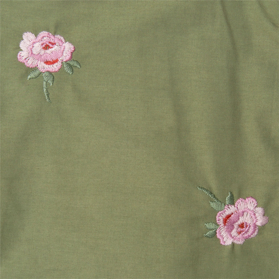 Stella McCartney Embroidered Green Ditsy Roses Skirt