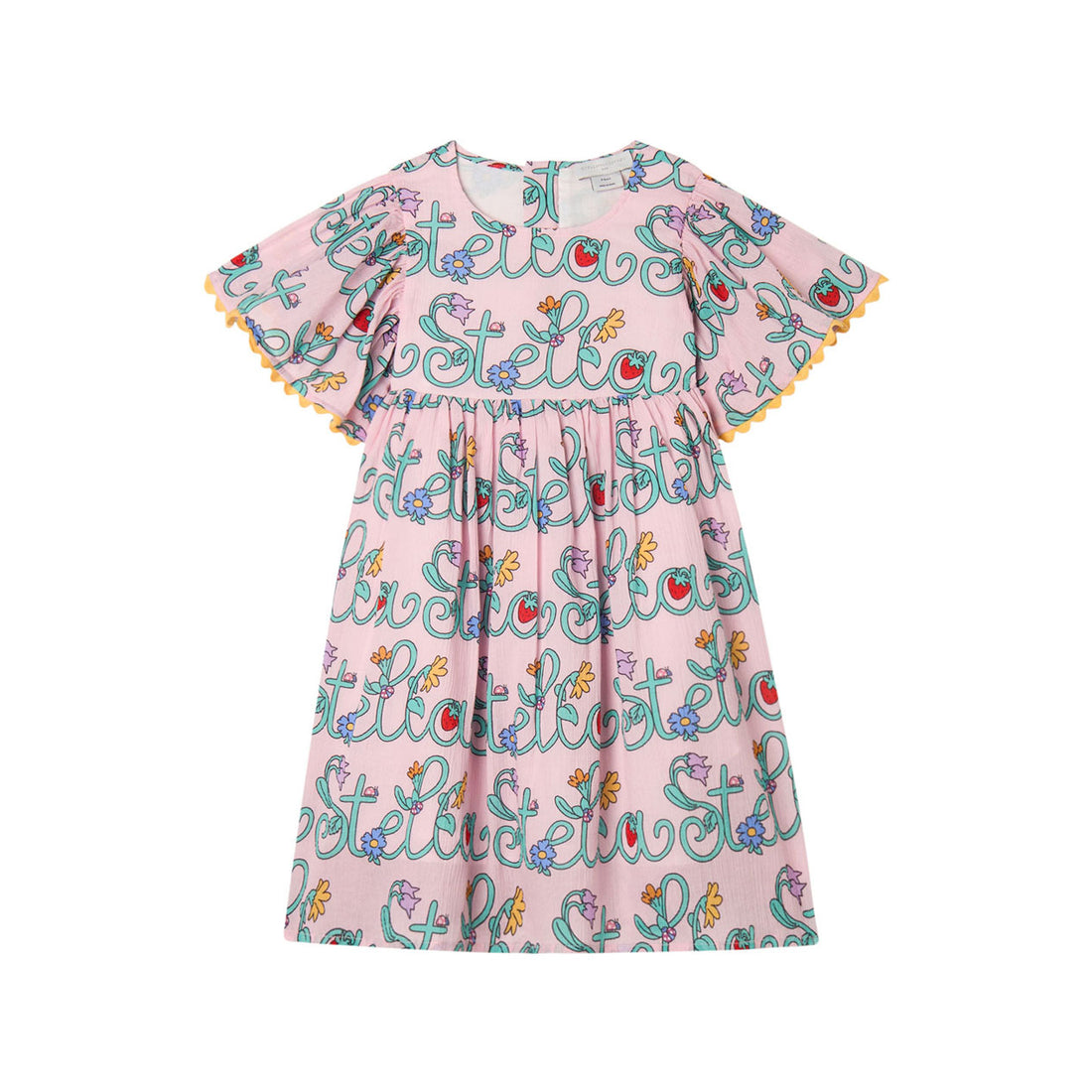 Stella McCartney Pink Stella Lettering  Dress