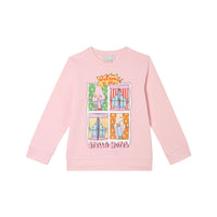 Stella McCartney Pink Stella Hotel Graphic Sweatshirt