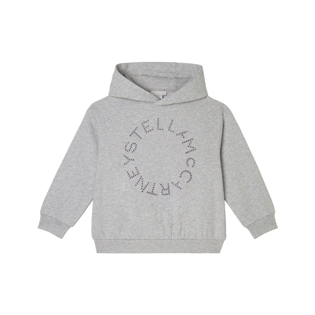 Stella McCartney Grey Stella Logo Disk Print Hoodie