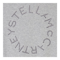 Stella McCartney Grey Stella Logo Disk Print Hoodie