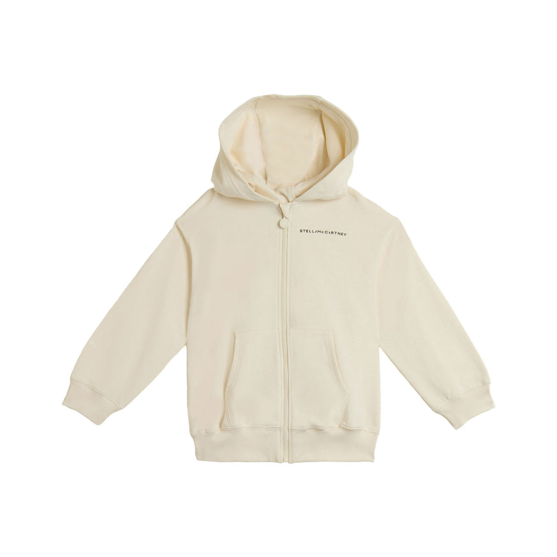 Stella McCartney Cream Zip Up Hoodie