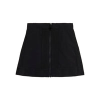 Stella McCartney Black Embossed Stella Logo Skirt