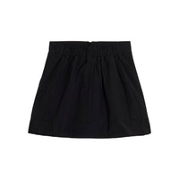 Stella McCartney Black Embossed Stella Logo Skirt