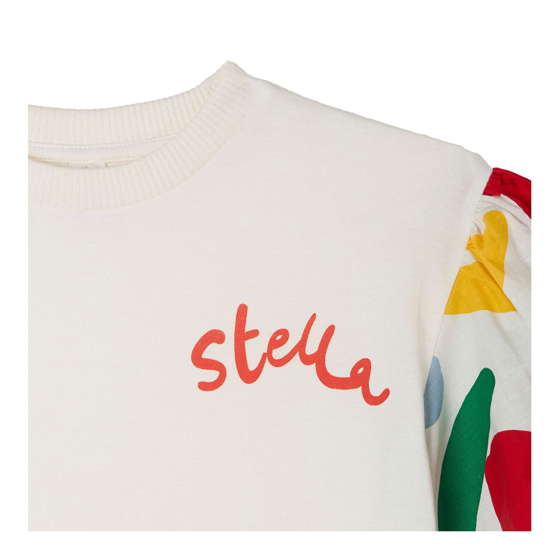 Stella McCartney White Flowers Print T-Shirt