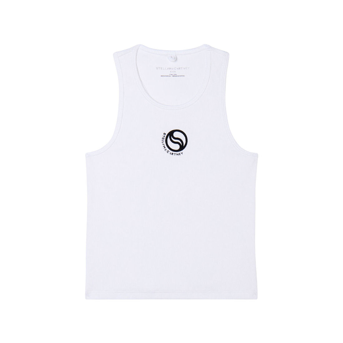 Stella McCartney White Stella Logo Tank Top