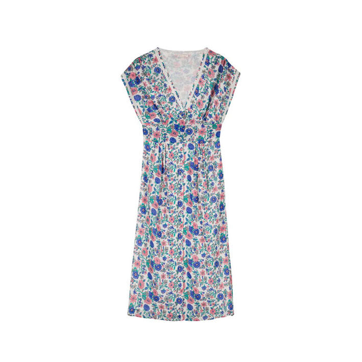 Louise Misha Blue Summer Meadow Tylia Dress