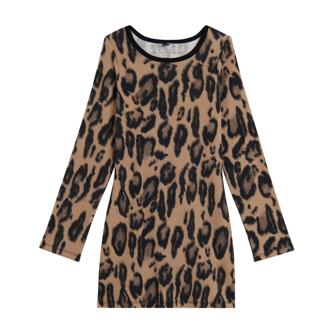Stella McCartney Brown Jersey Printed Dress