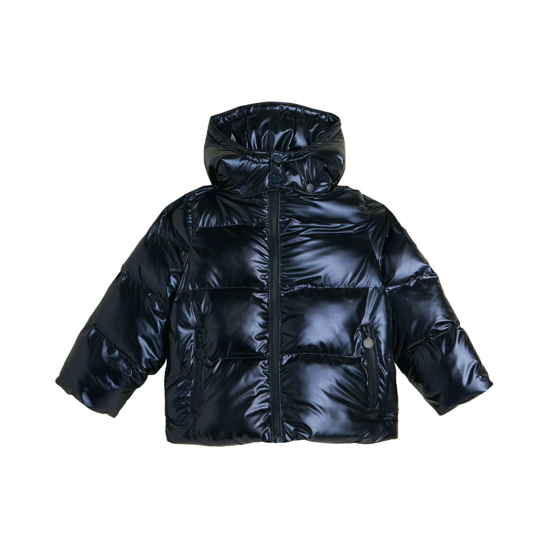 Stella McCartney Navy Hooded Puffer