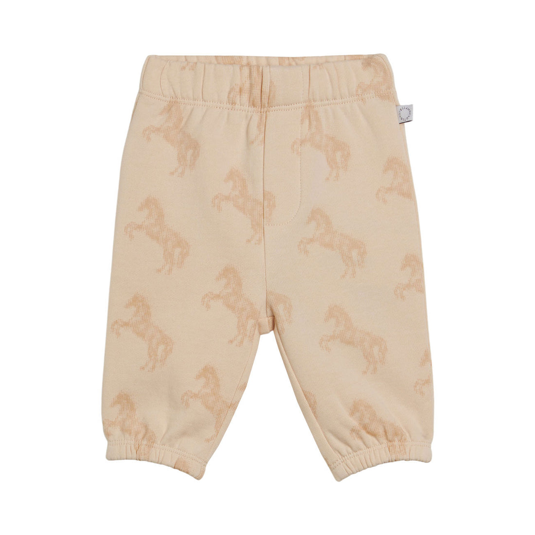 Stella McCartney Cream Horse Print Joggers