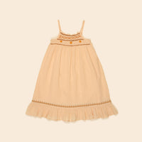 Apolina Peach Yoghurt Tammy Midi Sundress