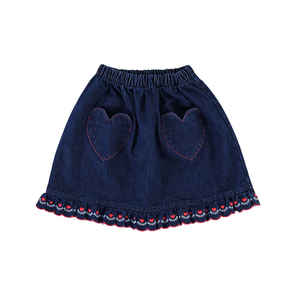 Bebe Organic Denim Tessa Skirt