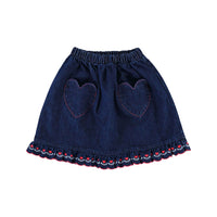 Bebe Organic Denim Tessa Skirt
