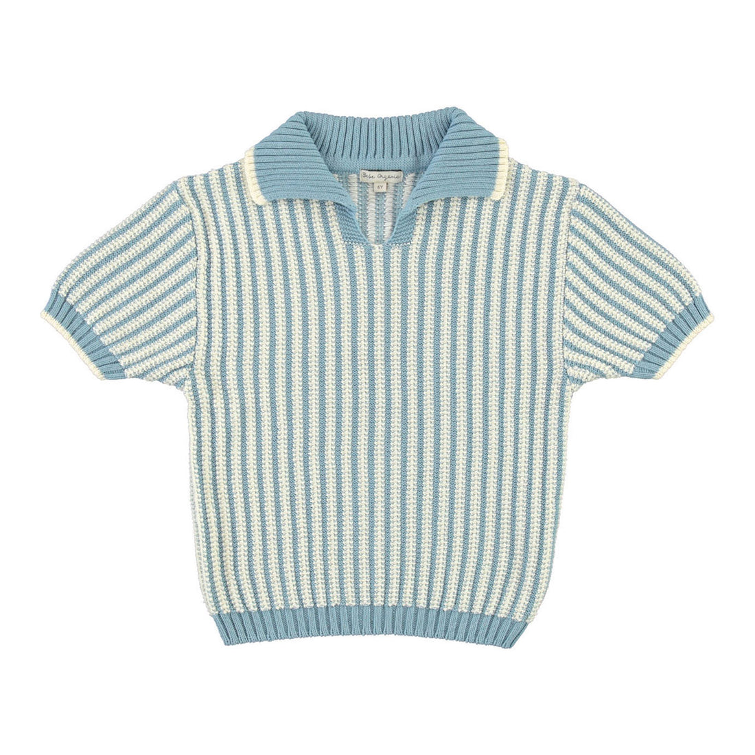 Bebe Organic Atlantic Crochet Theodore Polo