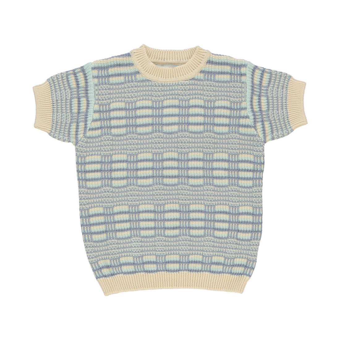 Bebe Organic Lagoon Knit Thomas Top