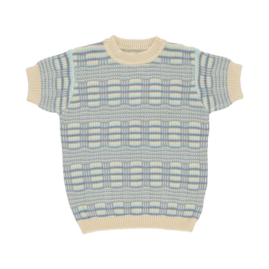 Bebe Organic Lagoon Knit Thomas Top