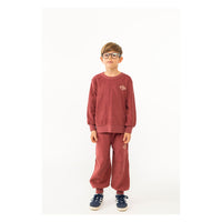 Tiny Cottons Burgundy Tiny Diamond Sweatshirt
