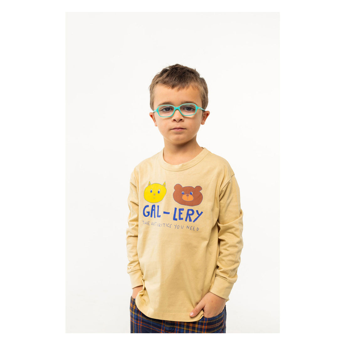 Tiny Cottons Ivory Gallery Tee