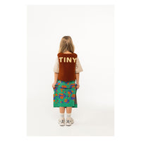 Tiny Cottons Emerald Flowers Long Skirt