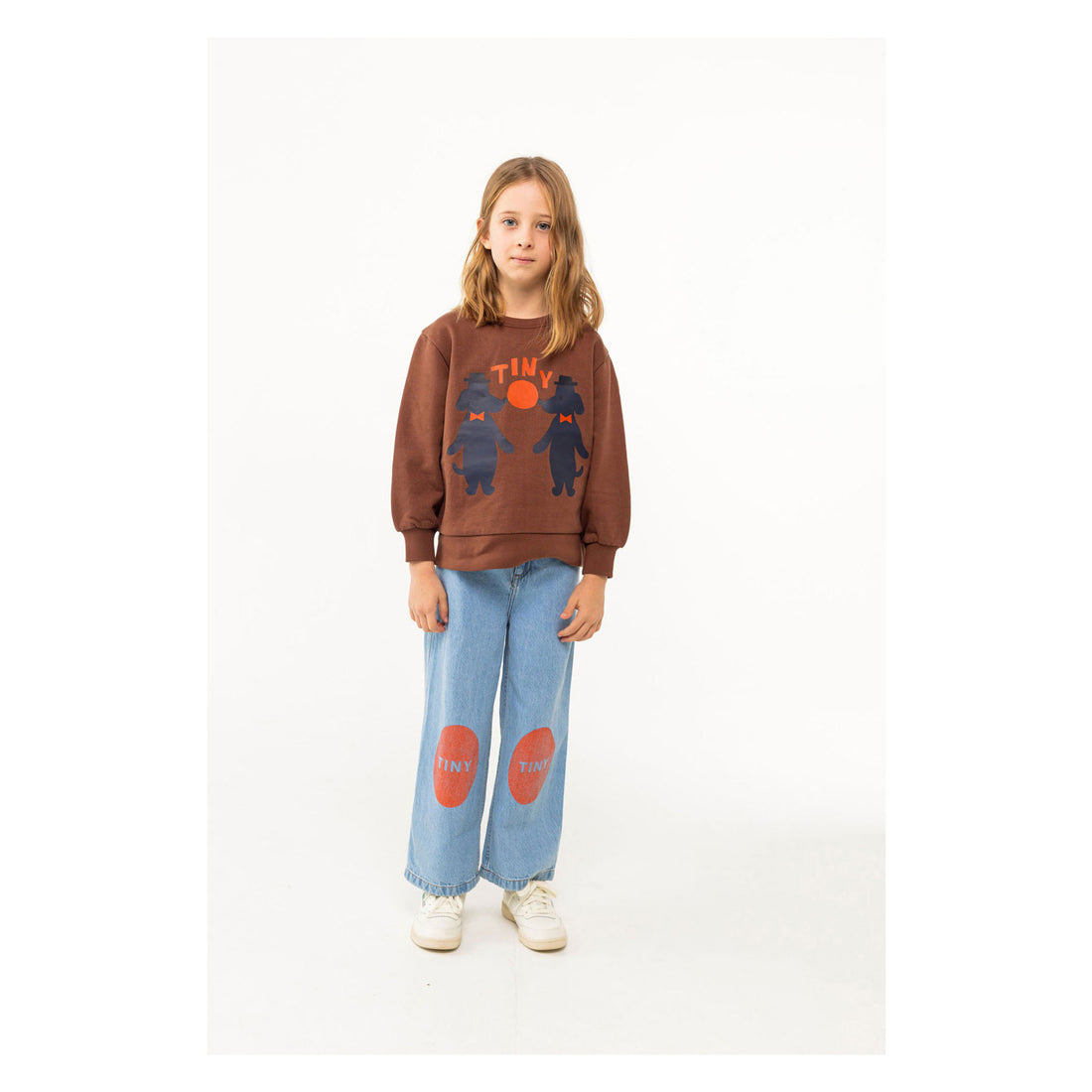Tiny Cottons Chocolate Tiny Dogs Sweatshirt
