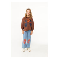 Tiny Cottons Chocolate Tiny Dogs Sweatshirt