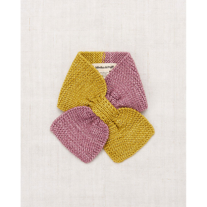 Misha and Puff Citron Toboggan Scarf