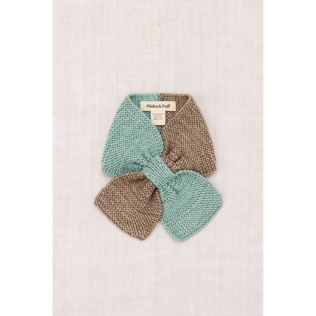 Misha and Puff Sage Toboggan Scarf