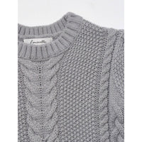 Louisiella Blue Welly Knit Pullover