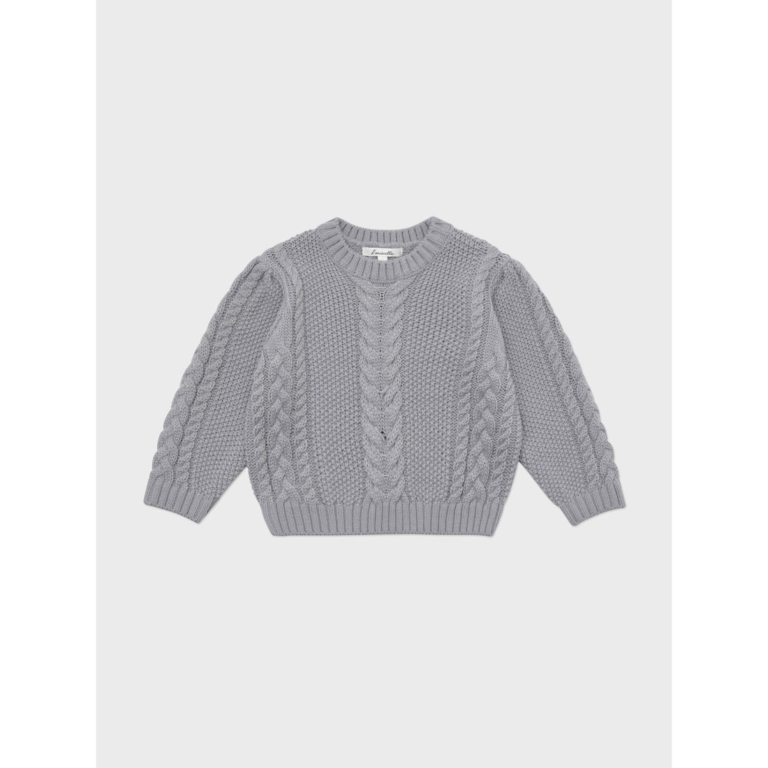 Louisiella Blue Welly Knit Pullover