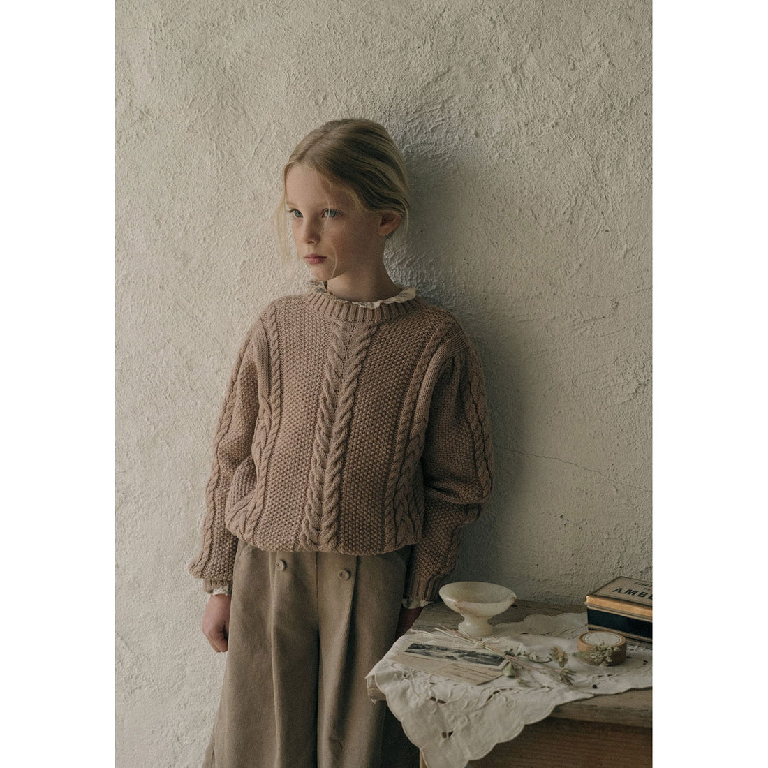 Louisiella Pink  Indie Welly Knit Pullover
