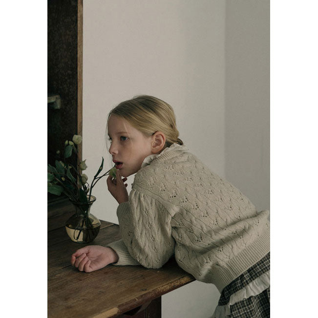 Louisiella Beige Benicilla Knit Pullover