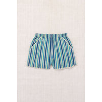 Misha and Puff   Blue Ribbon Vaquero Stripe Traveler Short