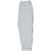 Louis Louise Off White/Blue Stripe Gazelle Trousers