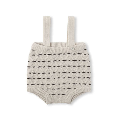 Bene Bene Brown Tyrol Argyle Knit Suspender Bloomer