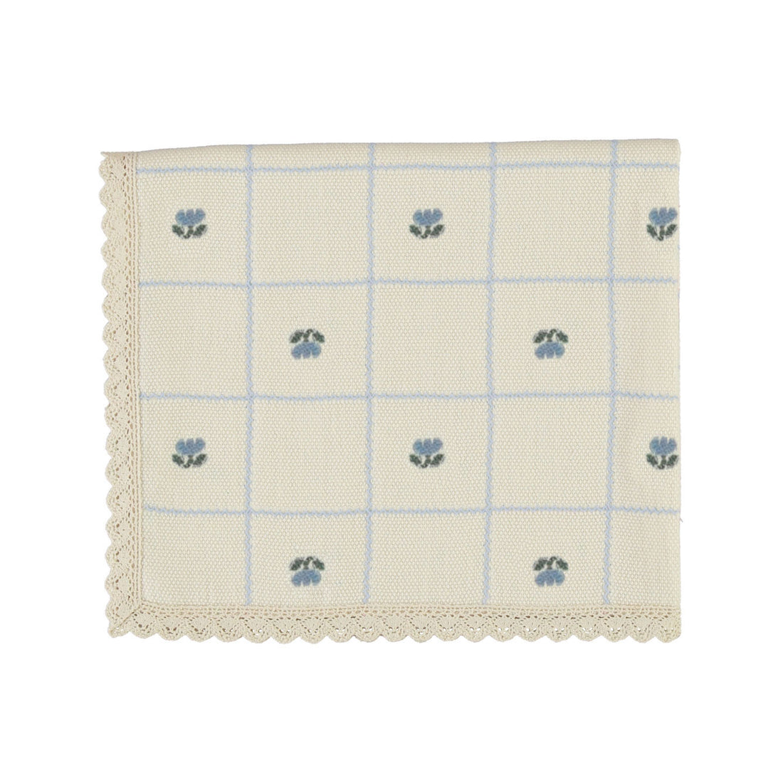Bebe Organic Tulip Jacquard Lisa Jacquard Blanket