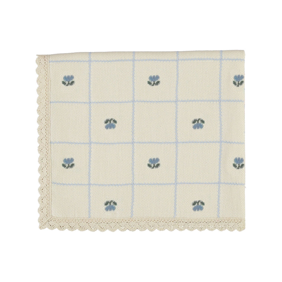 Bebe Organic Tulip Jacquard Lisa Jacquard Blanket