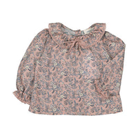 Louis Louise  Pink Romantic Flower Alicia Baby Tunic