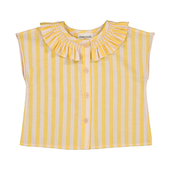 Louis Louise Yellow/Pink Nilah Baby Tunic