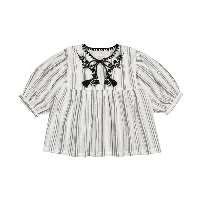 Louis Louise Black Stripe Poonam Tunic