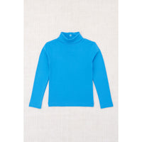 Misha and Puff Cerulean Turtleneck
