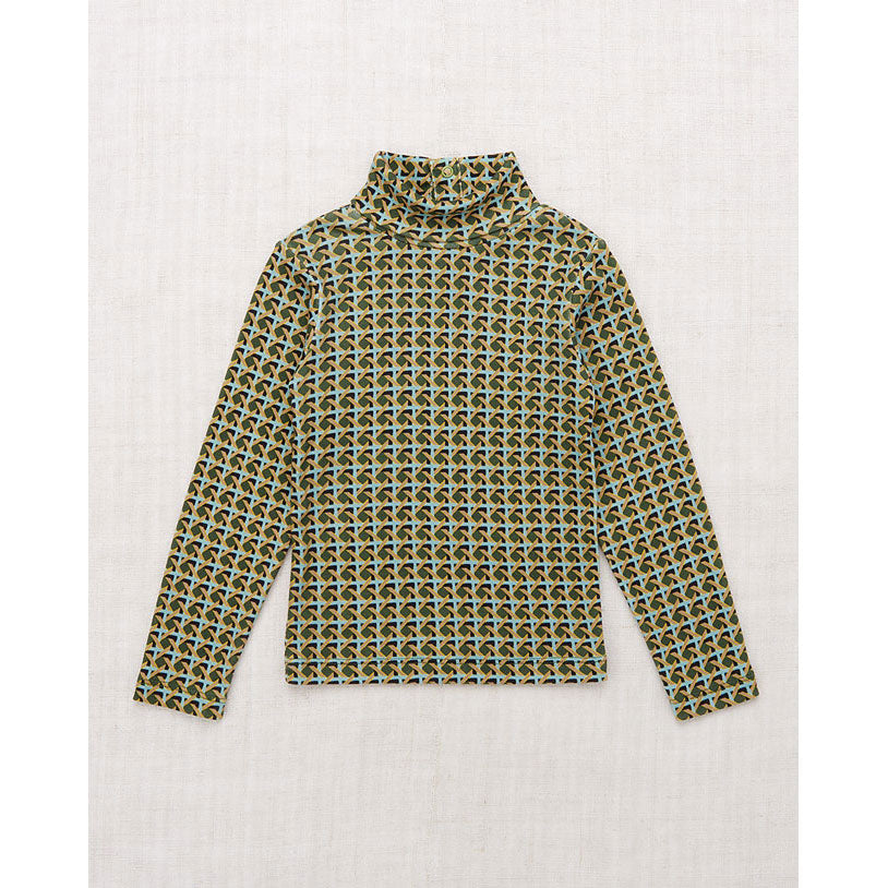 Misha and Puff Leaf Lattice Turtleneck