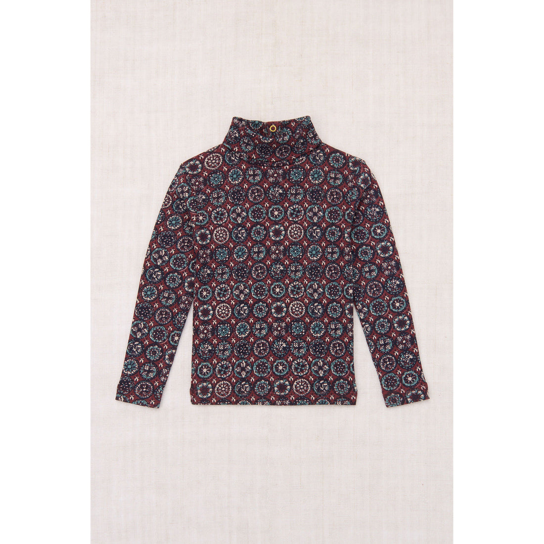 Misha and Puff Madder Root Folk Tile Turtleneck