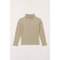 Misha and Puff Raffia Little House Floral Turtleneck