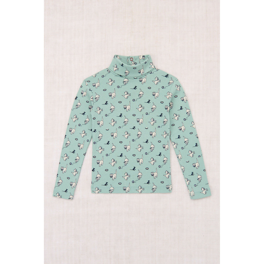 Misha and Puff Sage Cat & Mouse Turtleneck – Ladida