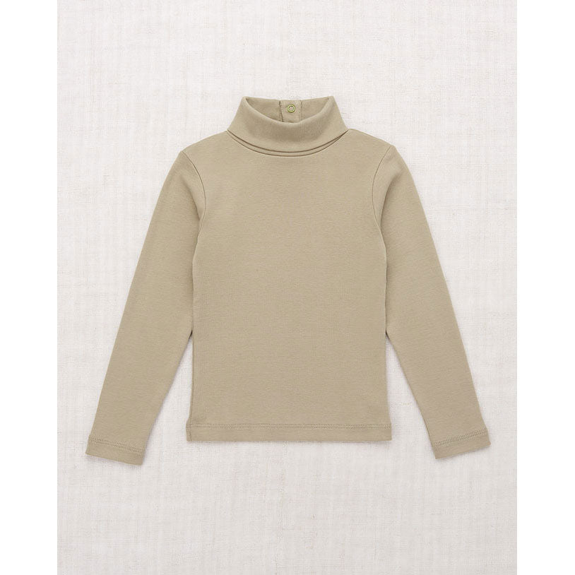 Misha and Puff Seal Gray Turtleneck