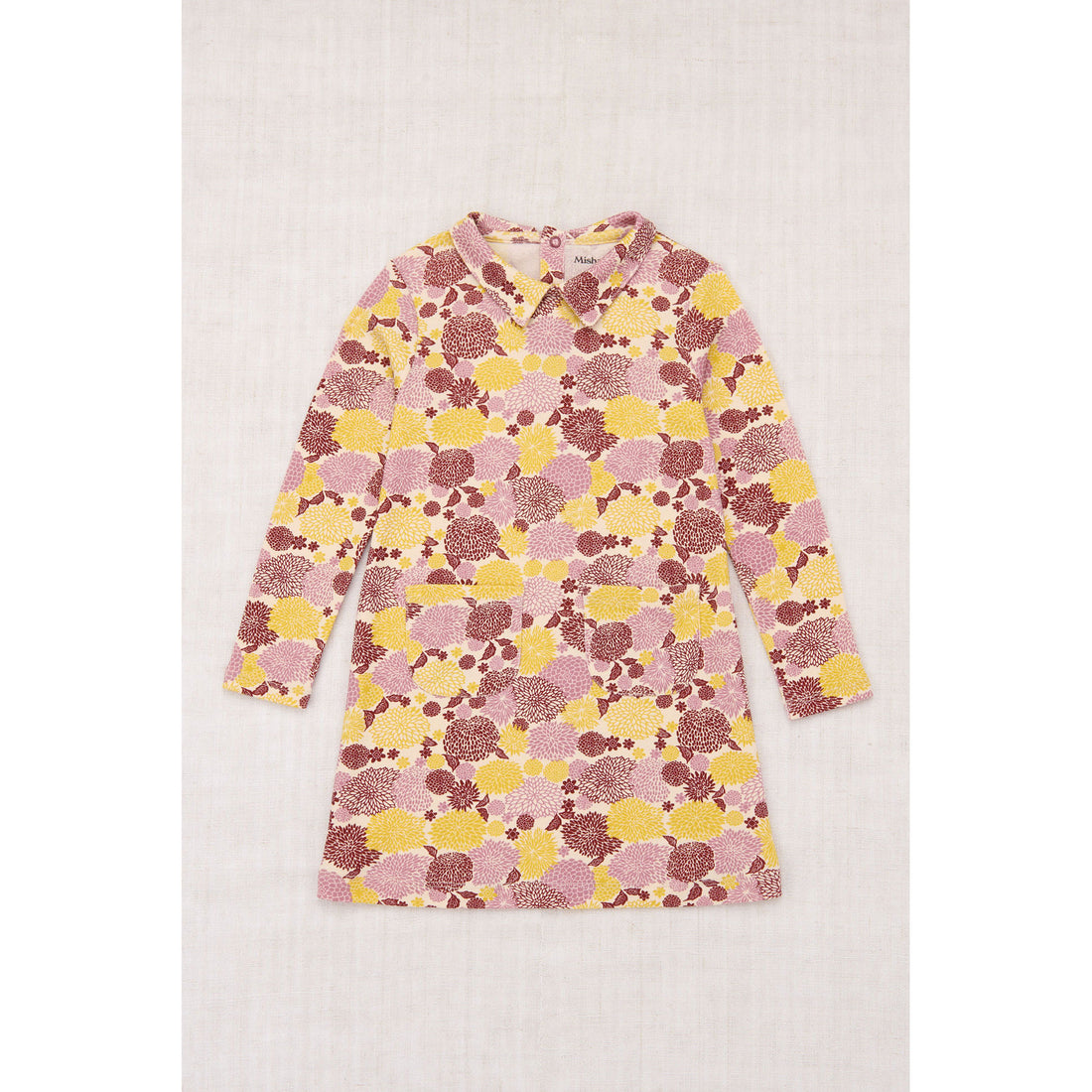 Misha and Puff String/Antique Rose Chrysanthemum Twiggy Dress