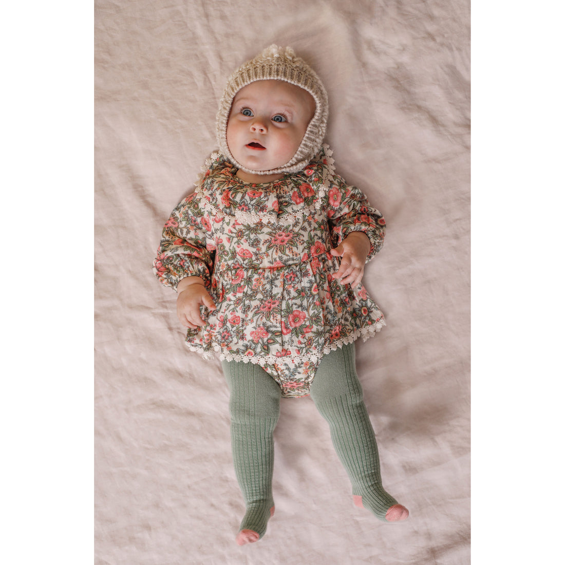 Louise Misha Ivory Enchanted Fields India Romper