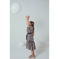 Unlabel Milk/Black Stripes Zoey Dress