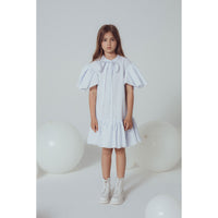 Unlabel Sky Blue Checks Piper Dress